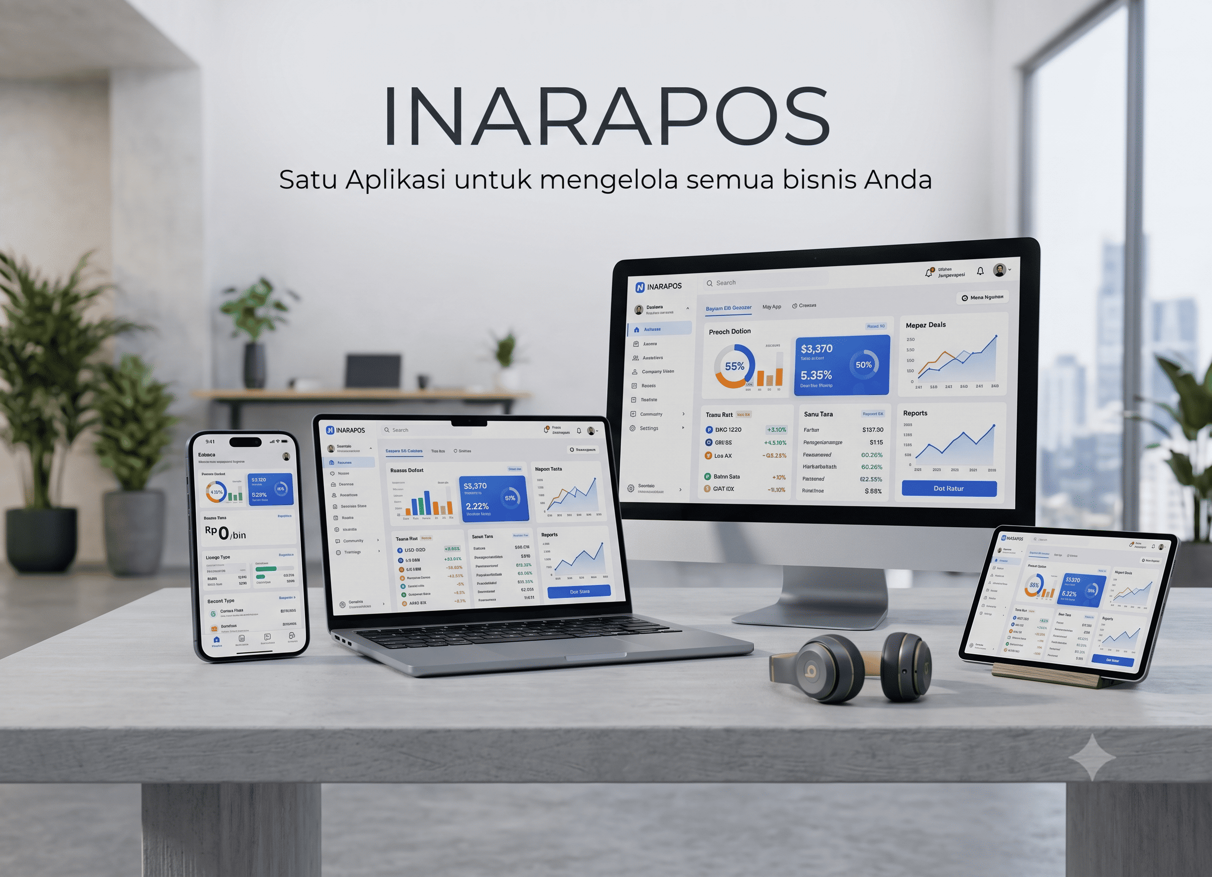 dashboard Inara POS